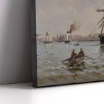 Canvas print The harbor of Copenhagen, Altamuras I