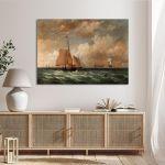 Canvas print In the port of Copenhagen, Altamouras I