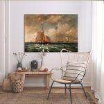 Canvas print In the port of Copenhagen, Altamouras I