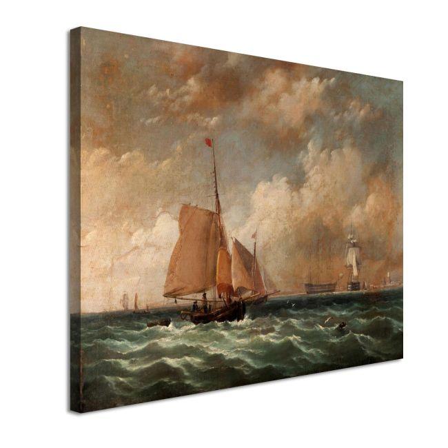 Canvas print In the port of Copenhagen, Altamouras I