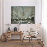 Canvas print Naval battle of Nafpaktos, Altamouras I