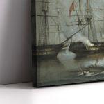 Canvas print Naval battle of Nafpaktos, Altamouras I