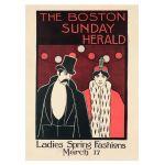 Ladies spring fashions, poster