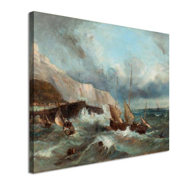 Canvas print Taming the waves, Altamouras I