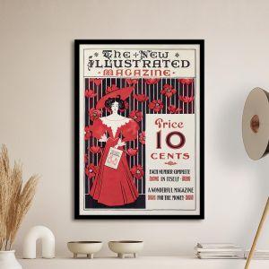 The new illustrated magazine, poster