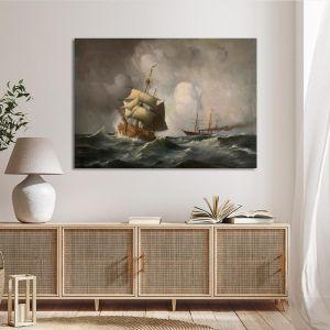 Canvas print Taming the waves I Altamouras I Framed canvas View 1 2