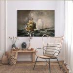 Canvas print Taming the waves I, Altamouras I