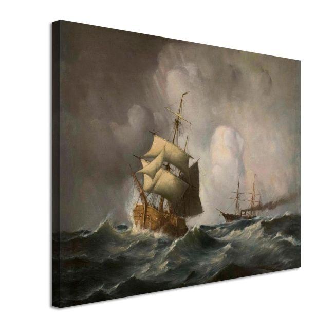 Canvas print Taming the waves I, Altamouras I