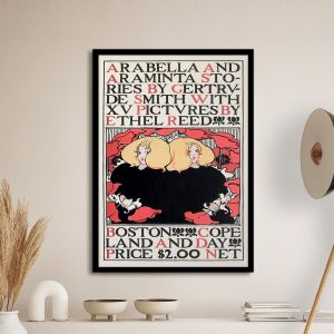 Arabella and Araminta αφίσα  Αφίσα πόστερ με μαύρη κορνίζα
