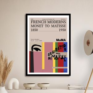 French Moderns αφίσα  Αφίσα πόστερ με μαύρη κορνίζα