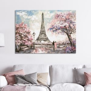 Canvas printStreet view of Paris