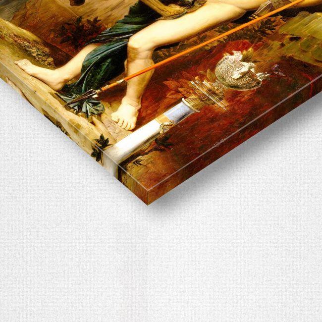Canvas print Oedipus and the Sphinx, Gustave Moreau