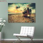 Canvas printThe old fishing boat