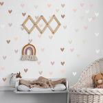 Kids wall stickers Boho hearts