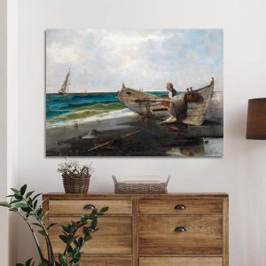 Canvas print On the coast, Hatzis V
