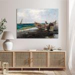 Canvas print On the coast, Hatzis V