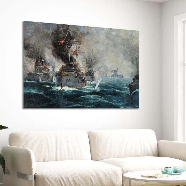 Canvas print Battle of Elli, Hatzis V