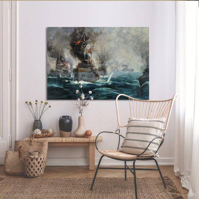 Canvas print Battle of Elli, Hatzis V