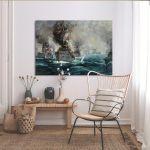 Canvas print Battle of Elli, Hatzis V