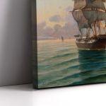 Canvas print Sunset in the bay, Hatzis B