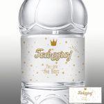 Sticker label you are the boss, personalized