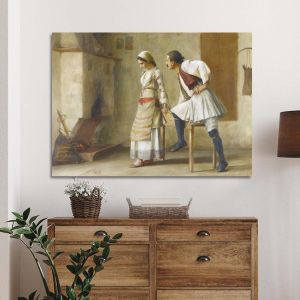 Canvas print The courting, Rallis