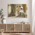 Canvas print The courting, Rallis