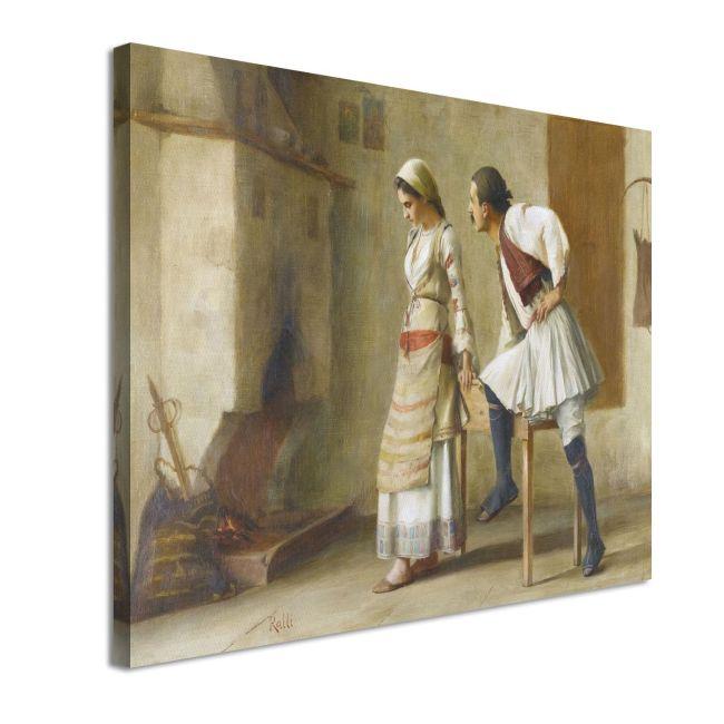 Canvas print The courting, Rallis
