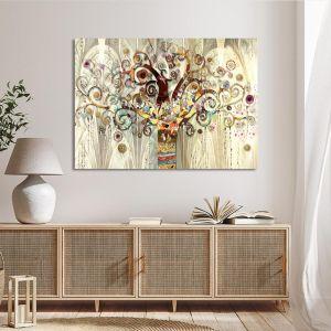 Πίνακας σε καμβά Tree of life Καμβάς τελαρωμένος Όψη 1 2
