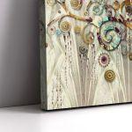 Πίνακας σε καμβά Tree of life  Αφίσα πόστερ με μαύρη κορνίζα, 6