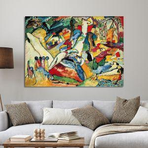 Canvas print Composition II sketch, Kandinsky W.