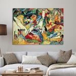 Canvas print Composition II sketch, Kandinsky W.