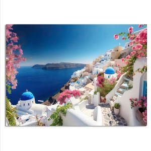 Stunning landscape of Santorini, Poster 2