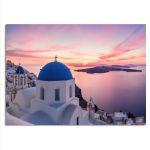 Sunset at Santorini αφίσα κάδρο  Αφίσα