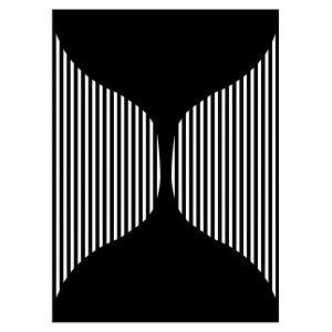 Abstract hourglass, Poster 2