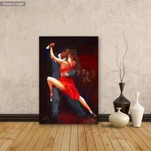 Πίνακας σε καμβά Tango passion