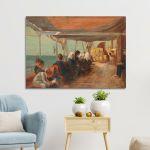 Canvas print On shipboard, Rallis