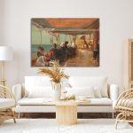 Canvas print On shipboard, Rallis
