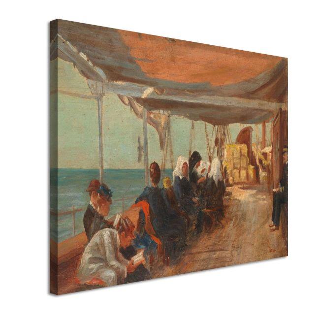 Canvas print On shipboard, Rallis