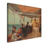 Canvas print On shipboard, Rallis