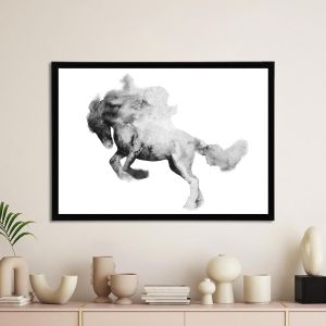 Galloping horse, poster