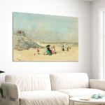 Canvas print At the shore, Pantazis