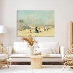 Canvas print At the shore, Pantazis
