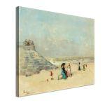 Canvas print At the shore, Pantazis