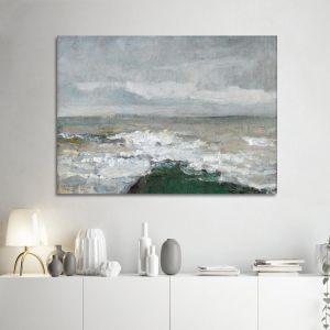Canvas print The breakwater, Pantazis
