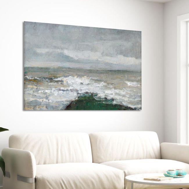 Canvas print The breakwater, Pantazis