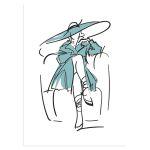 Fashion in green, poster