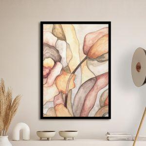 Flowers detail, poster