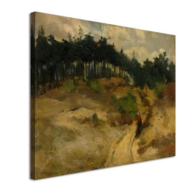 Canvas print Path to the dunes, Pantazis