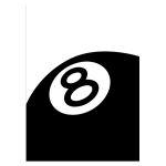 8ball αφίσα κάδρο  Αφίσα